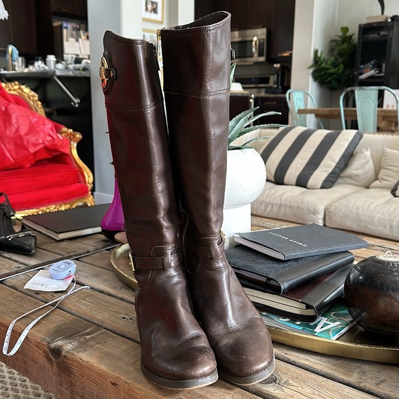 Michael Kors Brown Riding boots 8M (38.5) - Picture 5 of 7